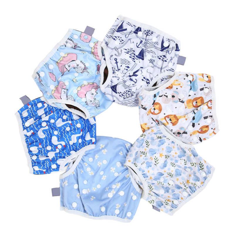 Swimming Diapers Baby Cloth Diaper PUL Lining for Training for Infant